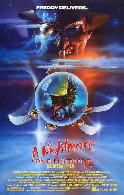 A Nightmare on Elm Street: The Dream Child film posteri