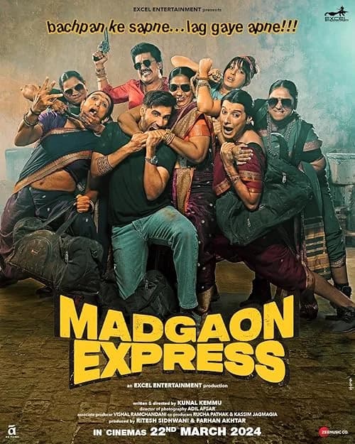 Madgaon Express film posteri
