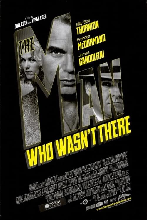 The Man Who Wasn't There film posteri