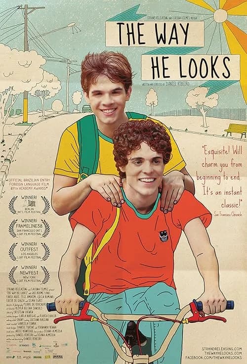 The Way He Looks film posteri